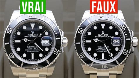 comment savoir si une rolex est fausse|Comment repérer une fausse Rolex .